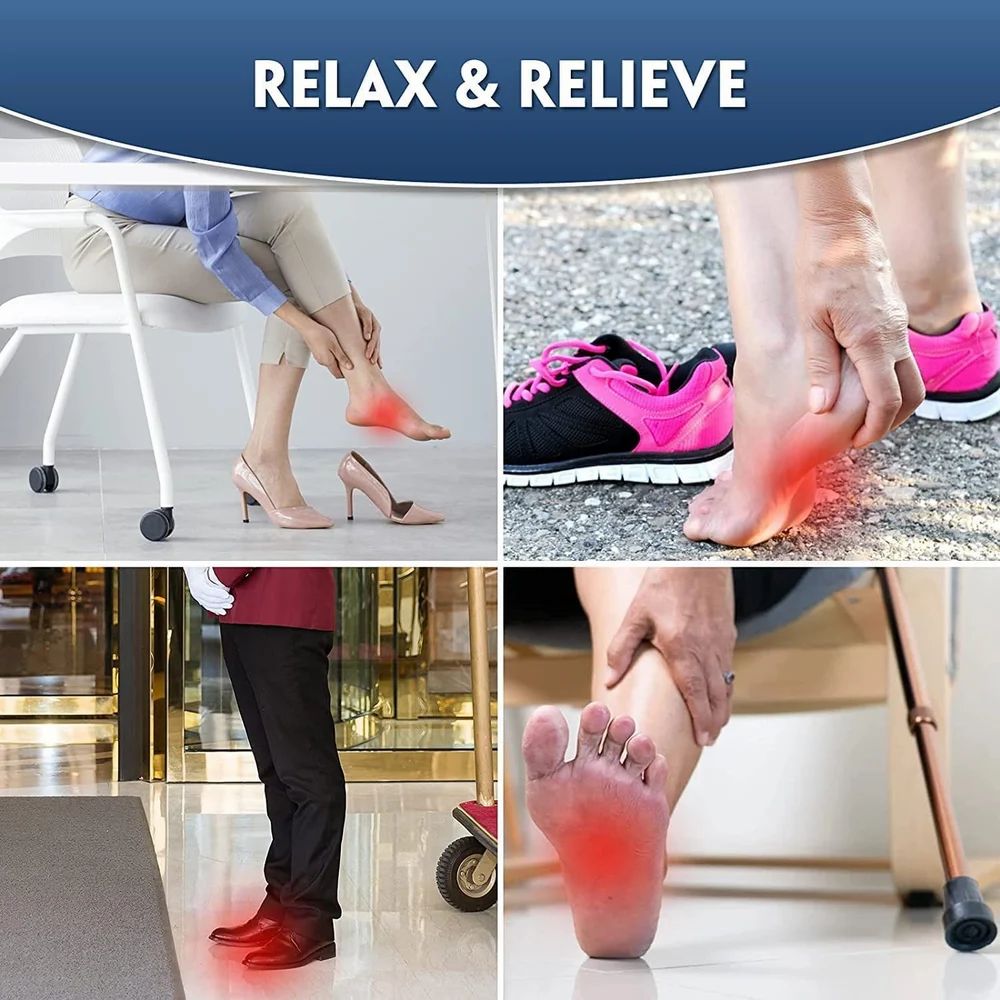 Plastic Roller Wheel Feet Massager