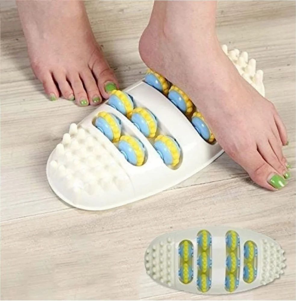 Plastic Roller Wheel Feet Massager